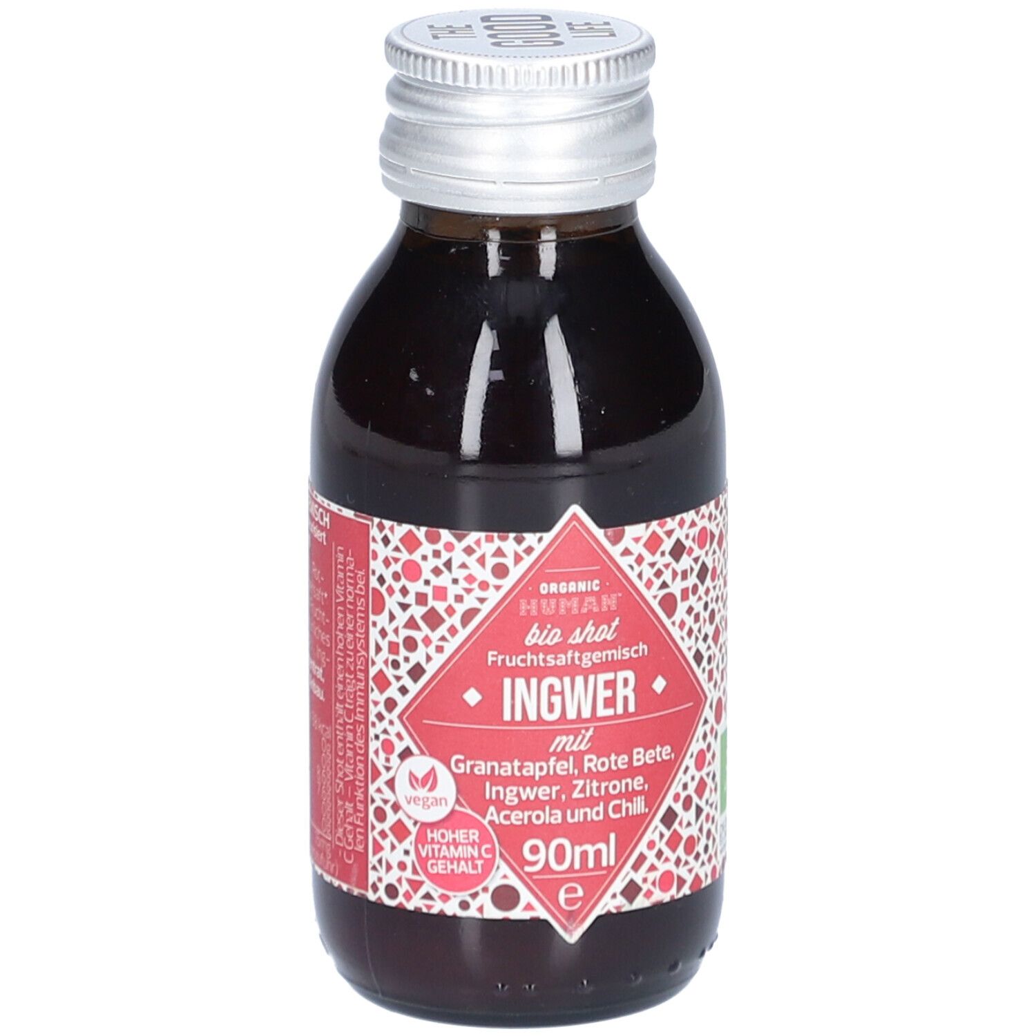 Organic Human Shot - Ingwer, 90ml Bio 90 ml Flüssigkeit