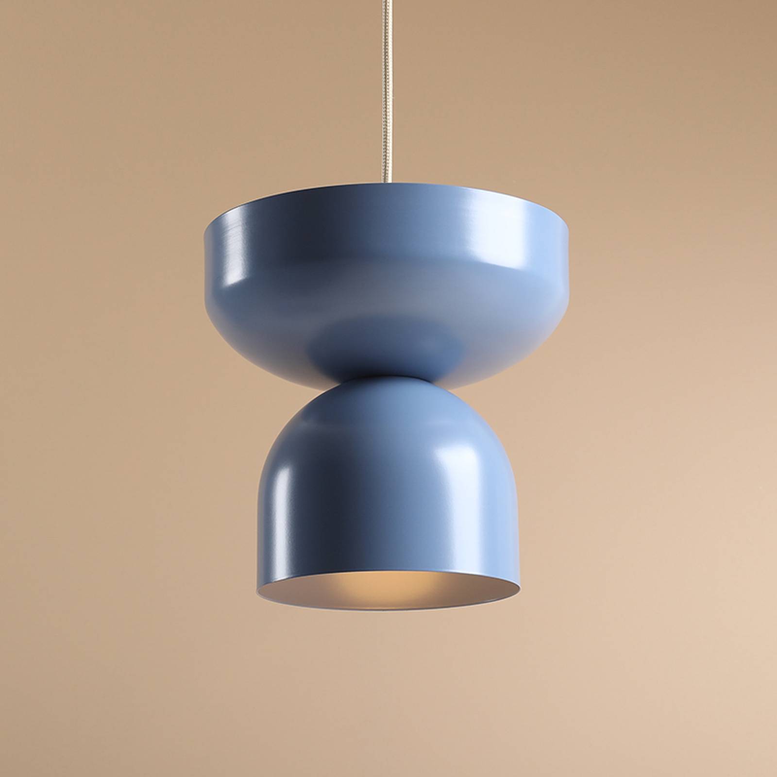 Hängelampe Api ALDEX, dimmbar, blau, für Wohn- / Esszimmer, Metall, Modern, Pendelleuchte