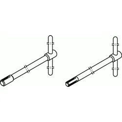 Zehnder Zubehör Nippelschlüssel für 3-6-Säule 905030