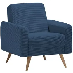Exxpo by Gala Sessel Samso Cord Blau Navy