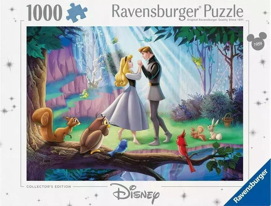 Ravensburger Puzzel met tekenfilms, 1000 stukjes