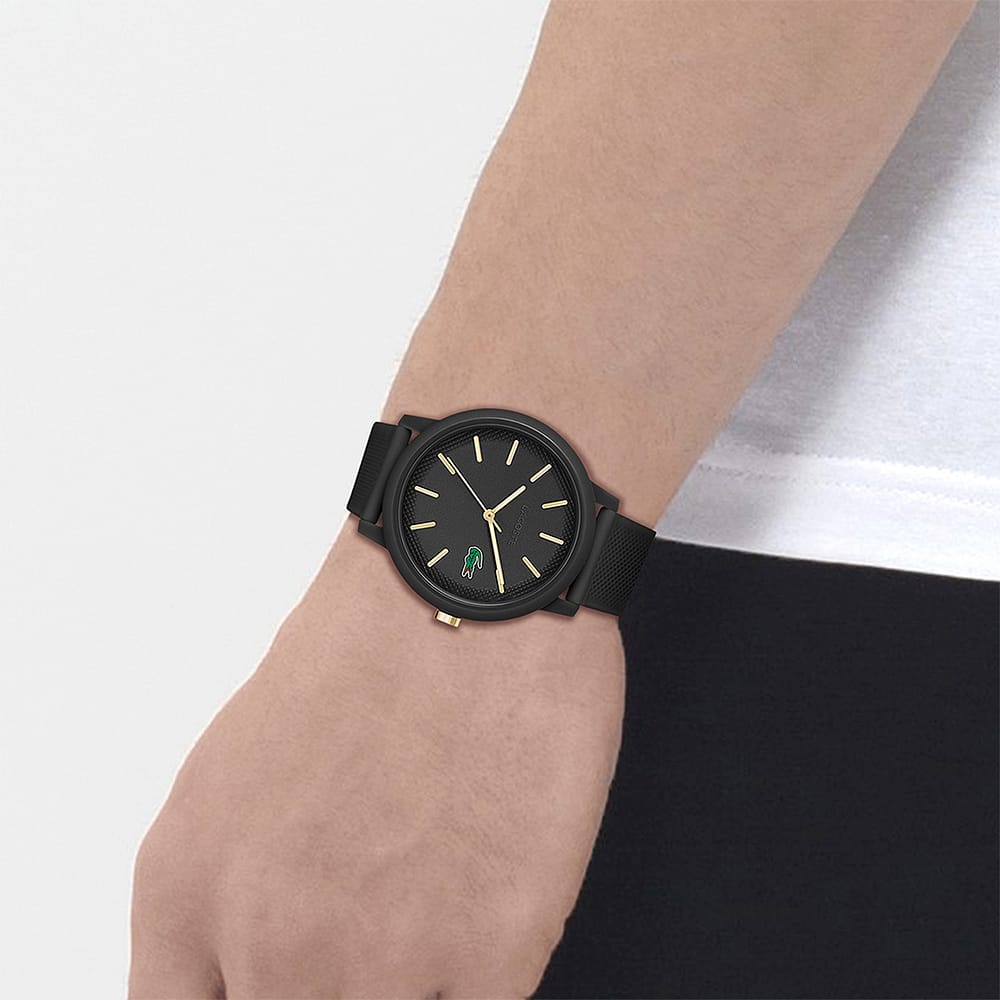 Montre Homme Lacoste Lacoste.12.12 En Silicone Noir Homme