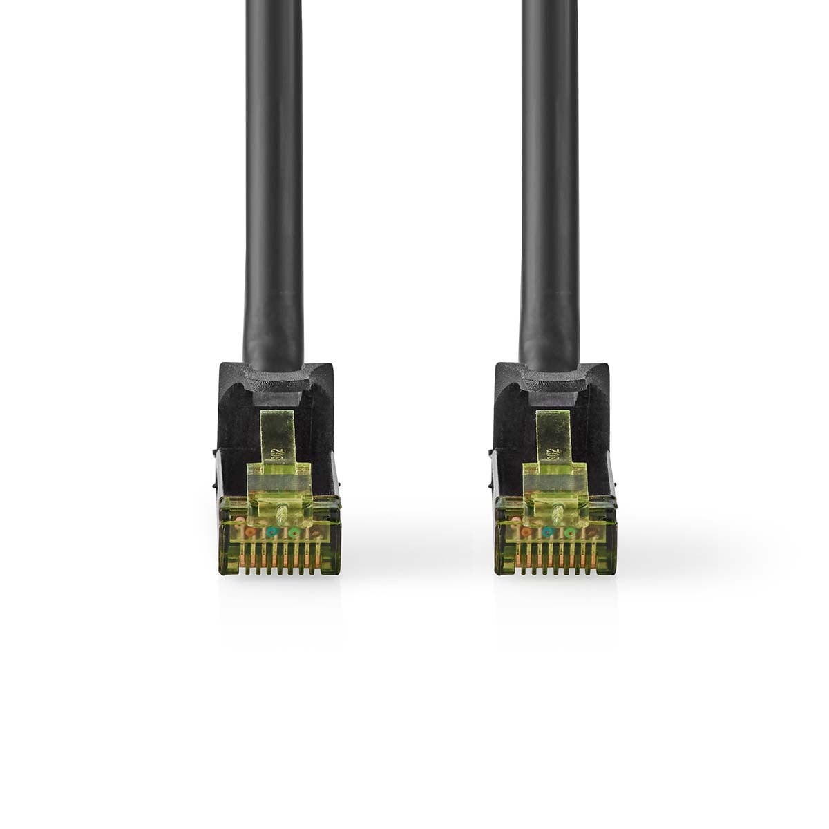 Nedis Netwerkkabel CAT7 S/FTP RJ45 mannelijk naar RJ45 mannelijk 2,00 m Zwart