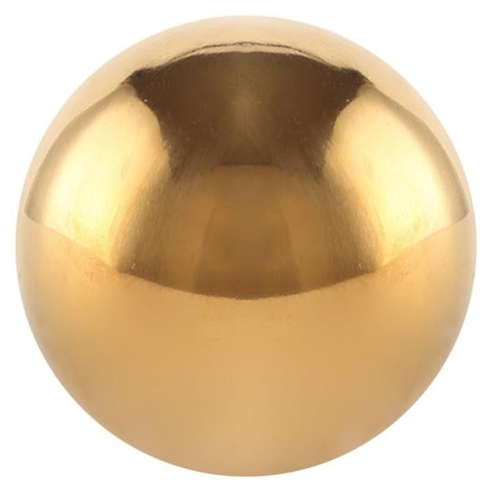 Tuinreflector Goud - Roestvrij Stalen Spiegelbal voor Buiten Decoratie - 15 x 15 cm