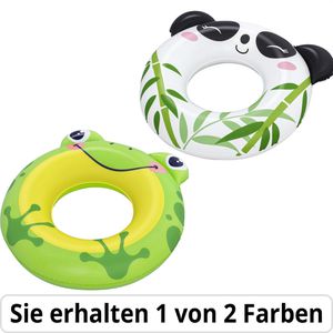 Bestway Schwimmring 36351, aus PVC, Splash Pals, farbig sortiert, ab 3 Jahre, Ø 74 x 68 x 16,5 cm