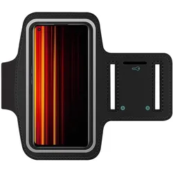 SmartFitness Realme GT Neo 3T Handy Sport Armband, Smartphone Sportarmband, Schwarz