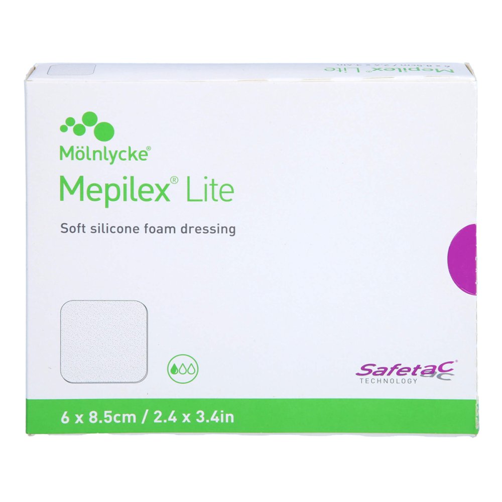 ToRa Pharma GmbH Mepilex Lite Schaumverband 6x8,5 cm steril 13390646
