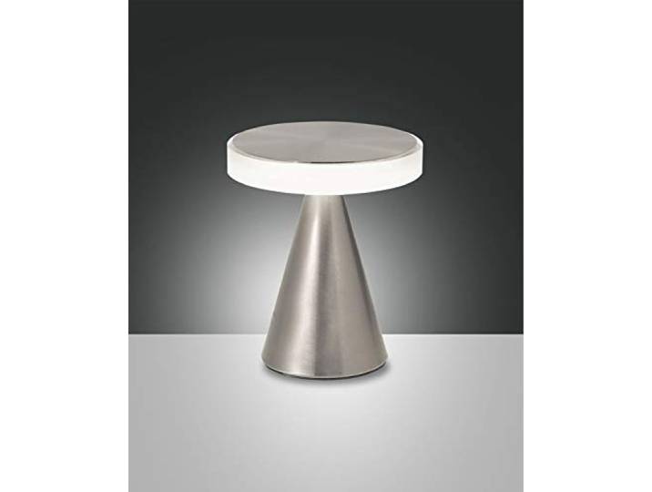 Fabas Luce LED-Tischleuchte nickel-sat. 3386-34-178
