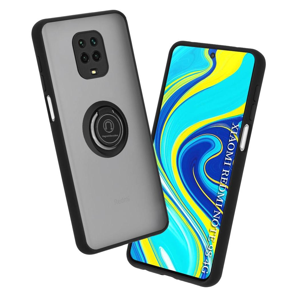 Techsuit - Glinth - Xiaomi Redmi Note 9S / Note 9 Pro / Note 9 Pro Max - Black (Xiaomi Redmi Note 9 Pro, Xiaomi Redmi Note 9 Pro Max, Xiaomi Redmi Note 9S) (56337425)