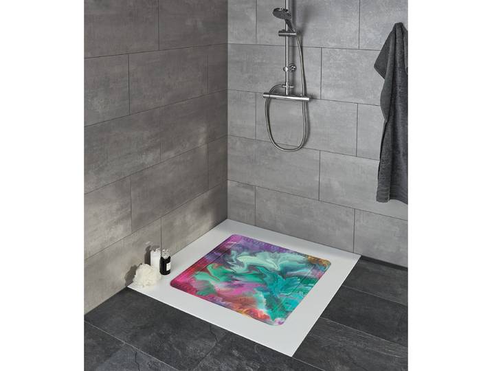 Duscheinlage Fusion Polyvinylchlorid PVC Multicolor 55 x 0 x 55cm