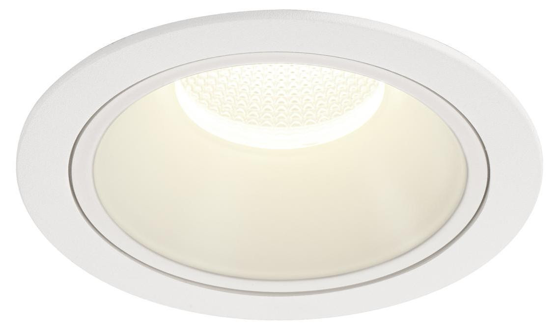 SLV Numinos XL Inbouwspot wit 4000K rond