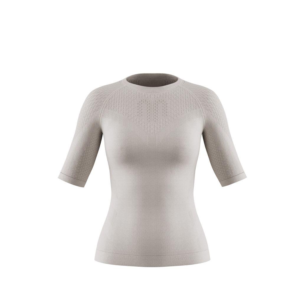 Bauerfeind Sports Damen Compression Shirt Short Sleeve grau
