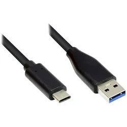 Exsys USB A – USB C (2 m, USB 3.2 Gen 1, 60 W), USB Kabel