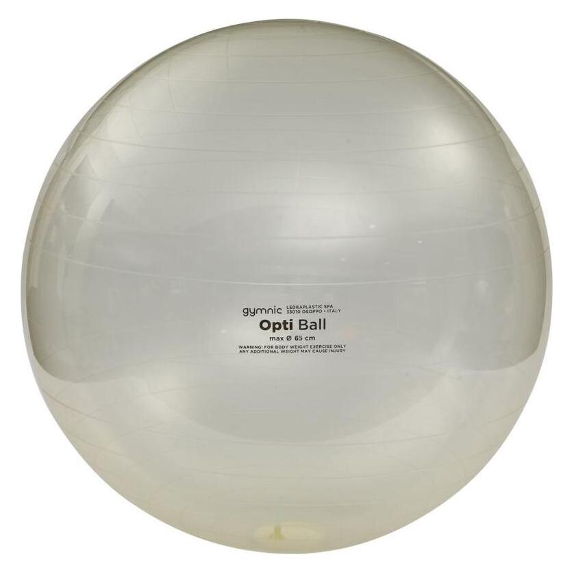 Sport 2000 Gymnic Opti-Ball Gymnastikball transparent 65 cm (65 cm) (1022110)