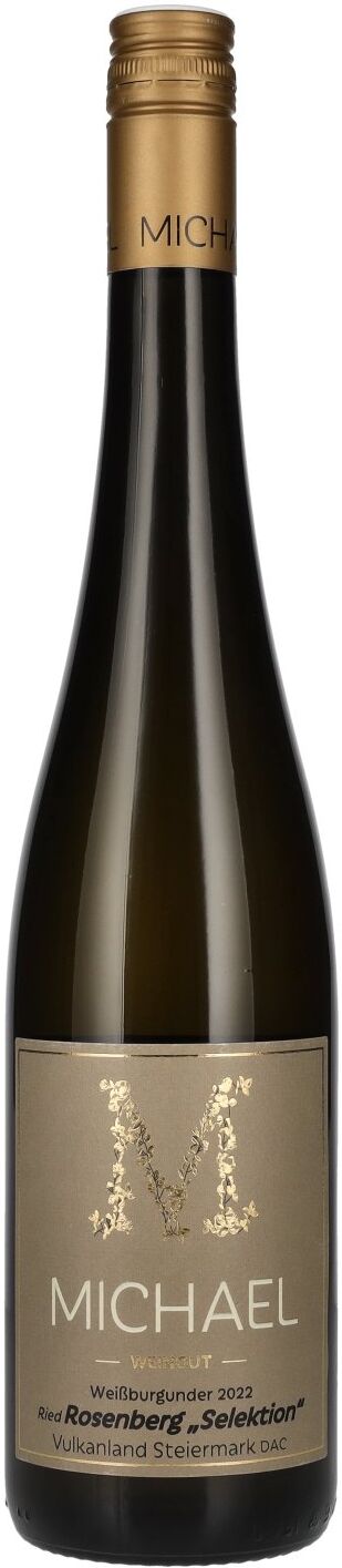 Weingut Michael MICHAEL Weissburgunder Ried Rosenberg Selektion Vulkanland Steiermark DAC 2022 13% Vol. 0,75l