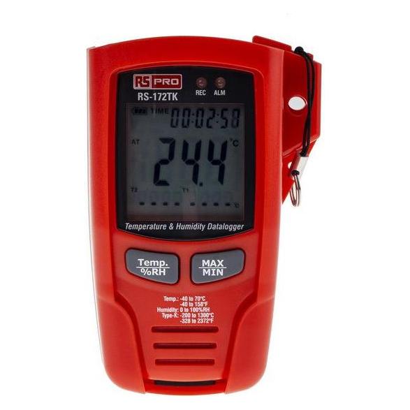 RS PRO RS172TK Datalogger-Ext Temp with display (1469089)