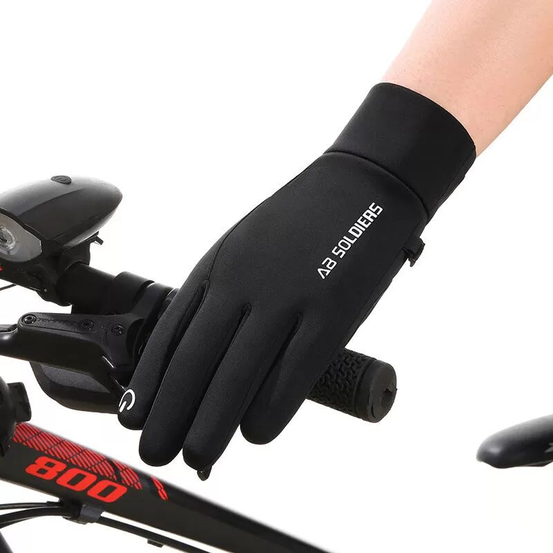 INF Winter-Touchscreen-Handschuhe – warm, winddicht und wasserdicht XL Schwarz