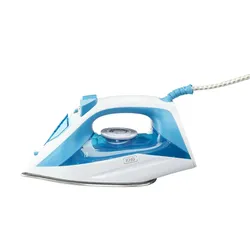 KHG Dampfbügeleisen  DB-1600WB , blau , Kunststoff,Edelstahl,Metall , Maße (cm): B: 25,7 H: 11,1 T: 12.5