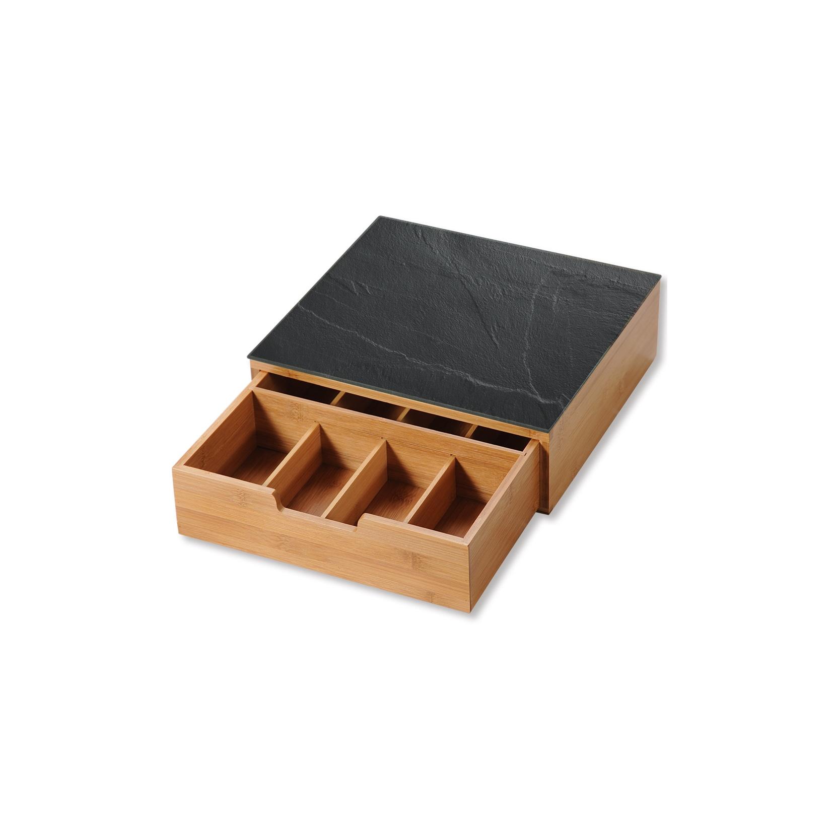 KESPER Schublade Kaffee-Kapseln, Bambus, FSC