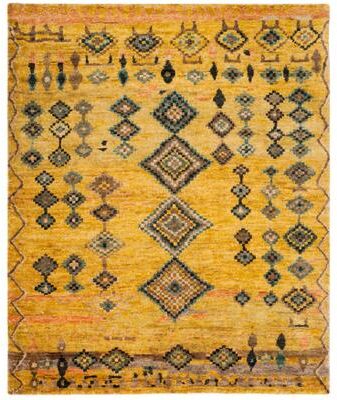 SAFAVIEH Hand-knotted Tangier Orly Modern Wool Rug