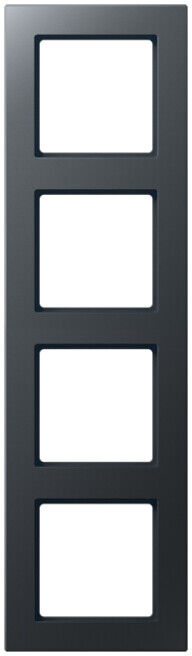 Jung Cadre 4 fois anthracite mat AC 584 BF ANM (AC584BFANM)