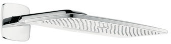 Hansgrohe Raindance E 420 AIR douche de tête 27373000 2Jet, chromé , bras de douche 38,5 cm