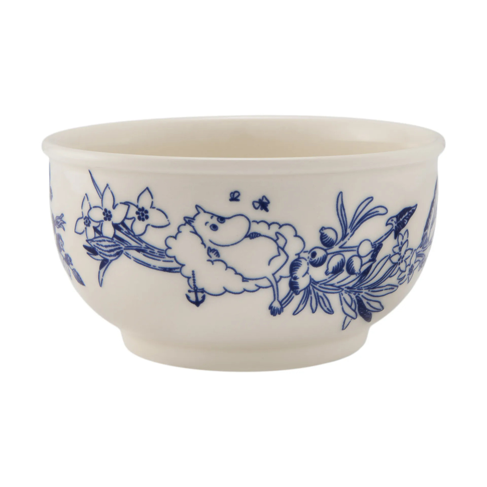 Moomin Arabia Moomin Haru kom Blauw-wit Ø12 cm