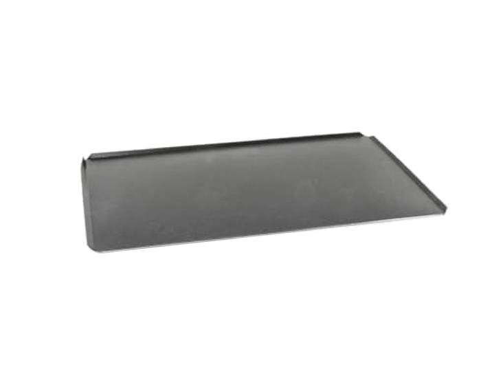 AMT Gastroguss GN 1/1 Backblech - Set, 53 x 32,5 cm, ungelocht, Aluminiumguss, Lotan® Antihaft-Veredelung, bestehend aus 2 Backblechen, AMZN-DUO-5333BBL-2