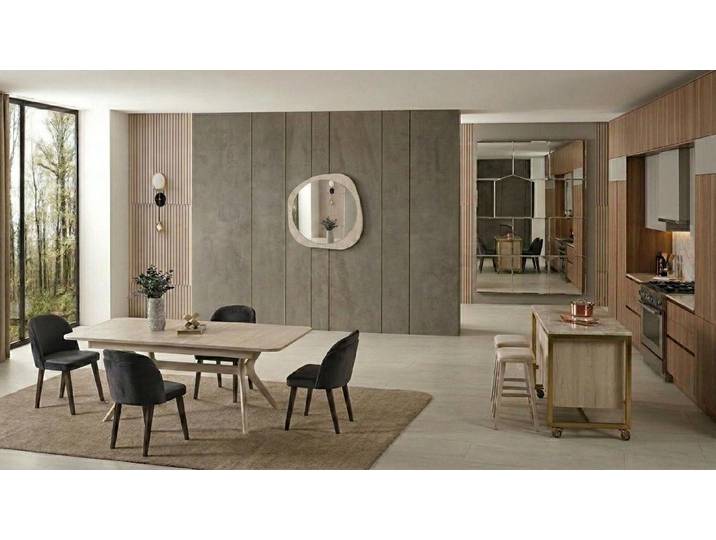 JVmoebel Esstisch Esstisch Spigel modern beige rechteckig praktisch neu, Made in Europa