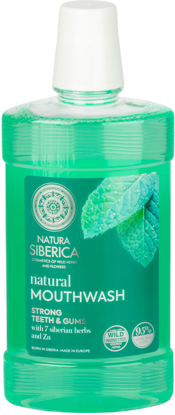 NATURA SIBERICA Strong Teeth & Gums Mouthwash 520ml