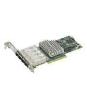 Supermicro Add-on Card Netzwerkadapter PCIe 3.0 x8 Low Profile 10 Gigabit SFP+ x 4 (AOC-STG-I4S)