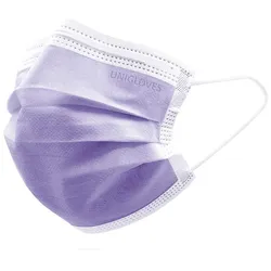 Unigloves OP- Mundschutz Profil Plus - Masken 500 Stk - violett - Mundschutz Typ II R