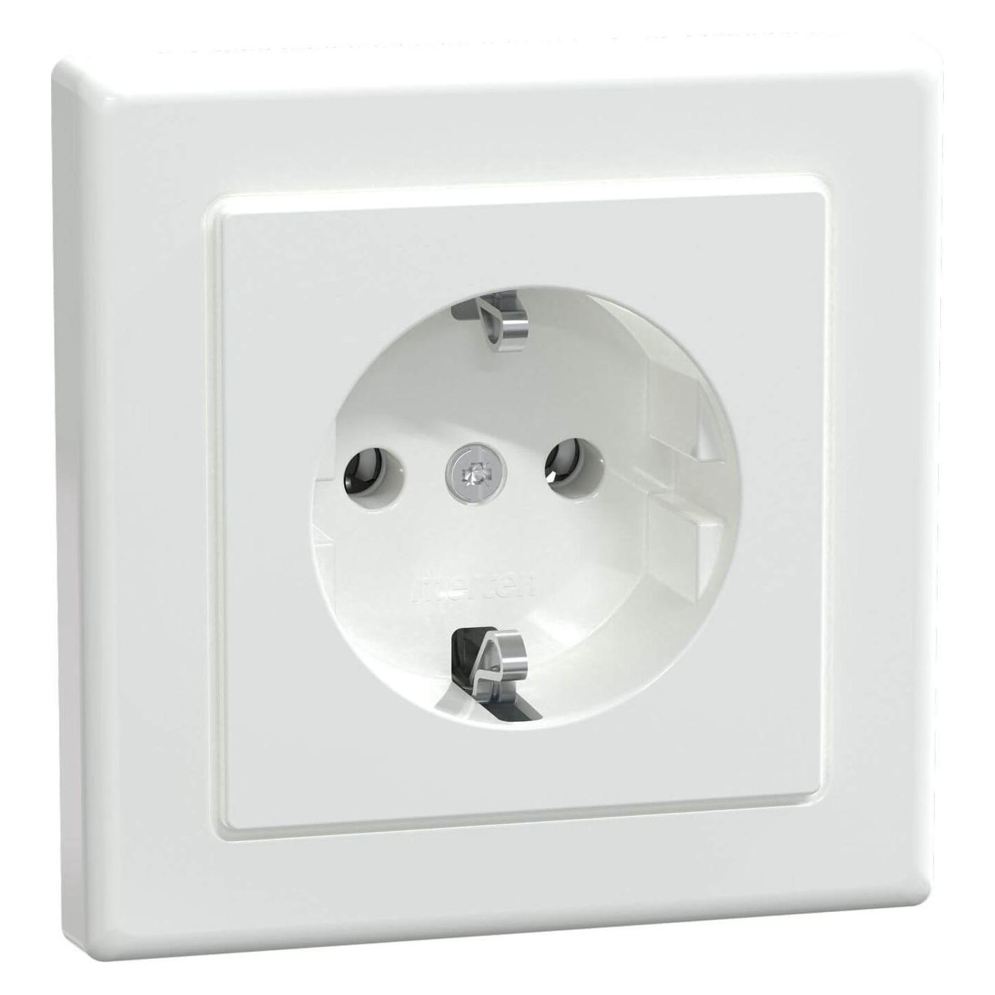 Merten MEG2301-1425 Steckdose CEE 7/3 Weiss (MEG2301-1425)