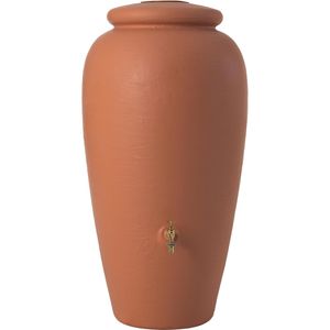 Garantia Regentonne Regen-Amphore, 500 Liter, 79 x 79 x 150cm (B/T/H), terracotta