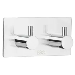 Beslagsboden Handtuchhaken Design Edelstahl Silber