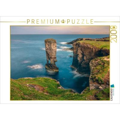 CALVENDO Puzzle Yesnaby Klippen | 2000 Teile Lege-Größe 90x67cm Foto-Puzzle für glückliche Stunden