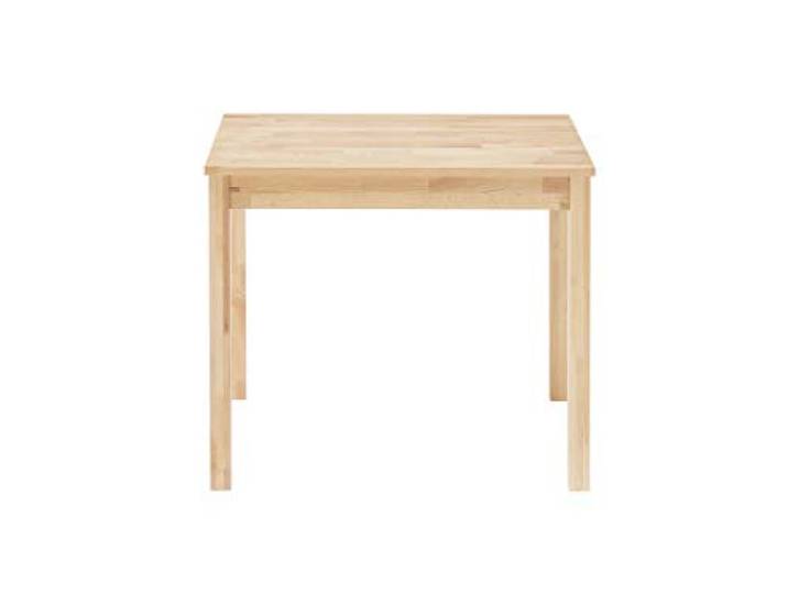 Robas Lund Tisch Esszimmertisch Massivholz Kernbuche, Alfons BxHxT 70 x 76 x 70 cm, Natur