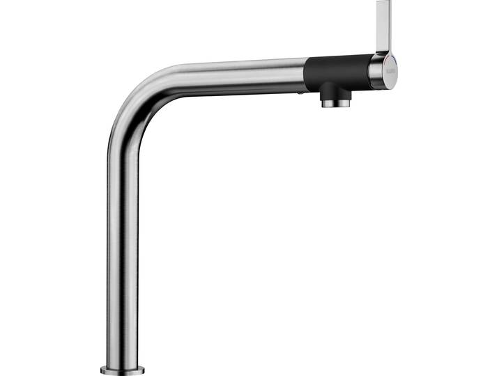Küchenarmatur BLANCO VONDA , silber (edelstahl gebürstet), B:4,6cm H:36,7cm T:31,9cm, Edelstahl, Armaturen, Hochdruck