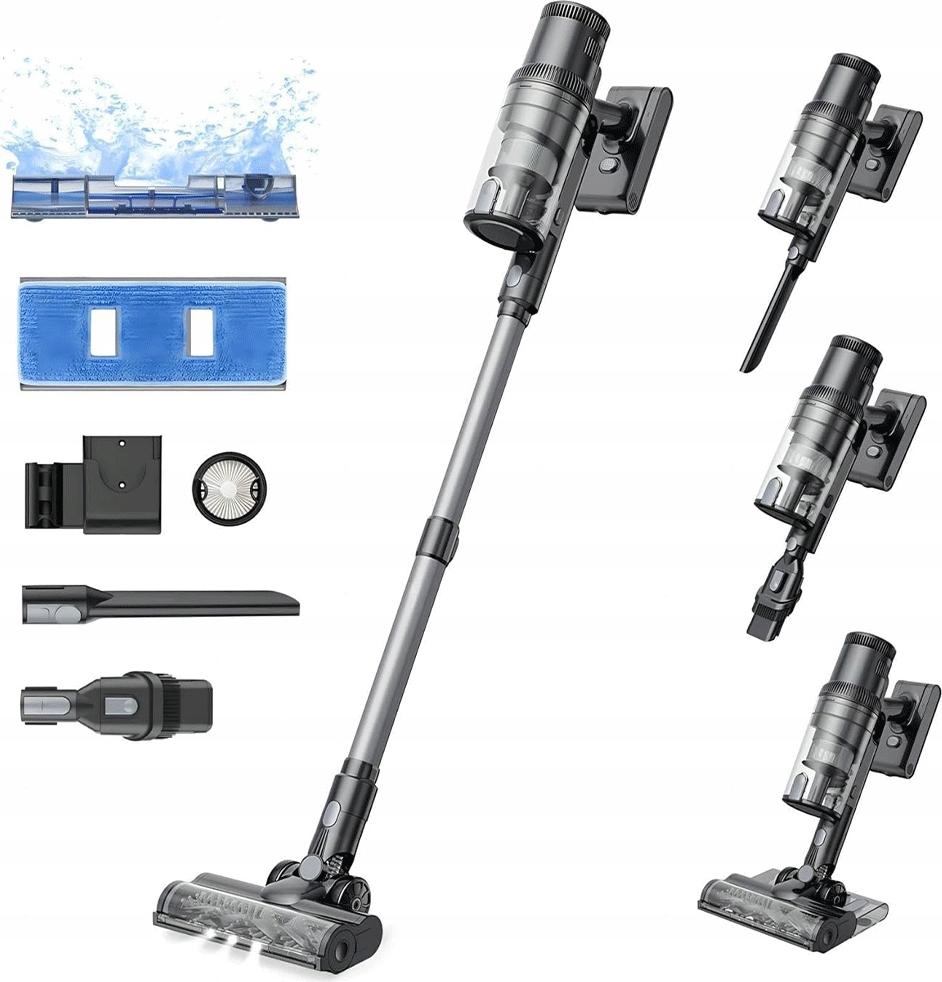 Stielstaubsauger Proscenic P11 400 W Wischend 35Kpa Gegen Tierhaare P11 MOPPING