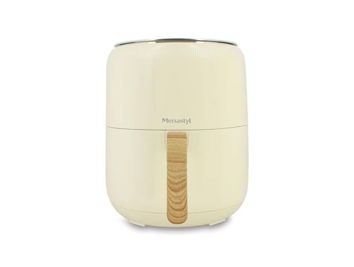 Menastyl Friteuse sans huile air chaud Colorama Crème 4\,5 L sans PFAS