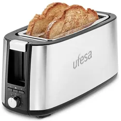 Ufesa Duo Plus, Toaster, Silber