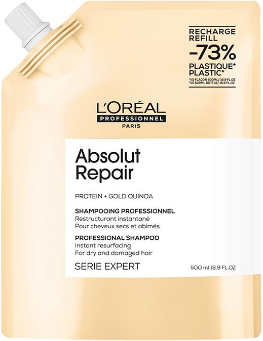L'Oreal Professionnel L’Oréal Professionnel Absolut Repair Shampoo Refill Pack 500ml