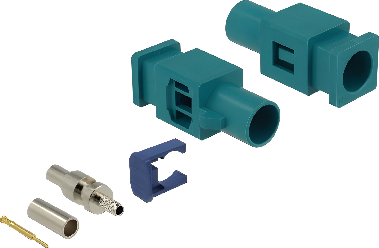 Delock FAKRA Z-connector met krimpklem