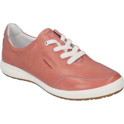 Sneaker JOSEF SEIBEL "Caren 41, lachs", Damen, Gr. 42, orange (lachs), Obermaterial: 100% Rindsleder Leather cow., Schuhe Sneaker