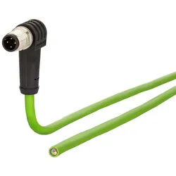 BTR 142M1D90090 Anschlussleitung M12 Stecker gewink elt - freies Leitungsende 4-polig