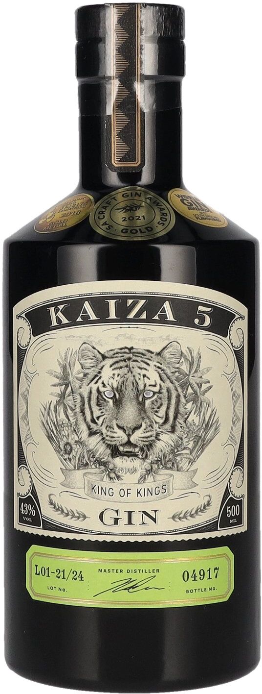 Kaiza 5 King of Kings Gin 43% Vol. 0,5l