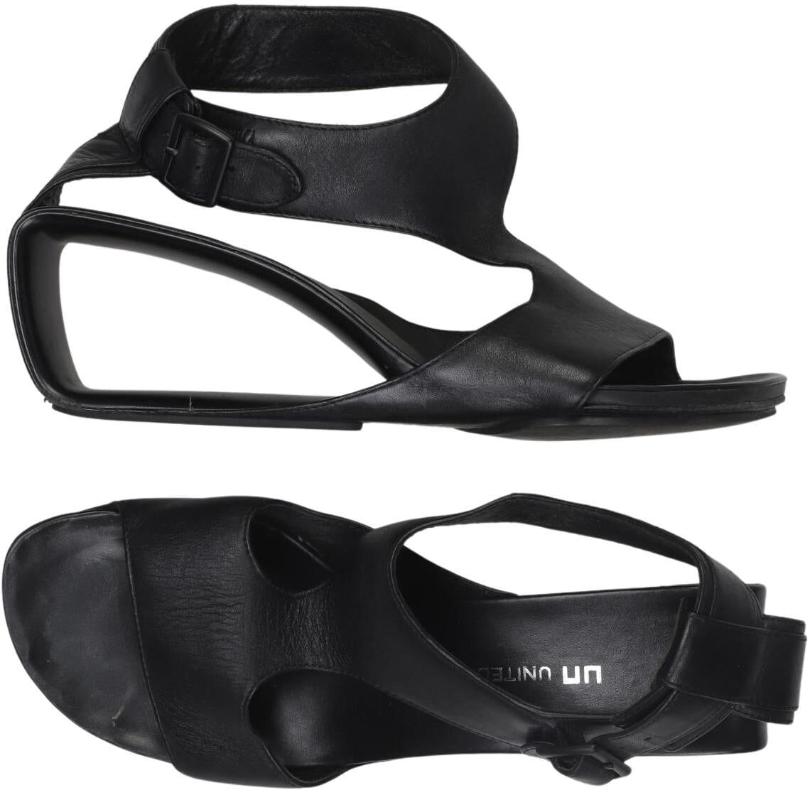 United Nude Damen Sandalen, Schwarz, Gr. EU 39, kein / Etikett - Second Hand