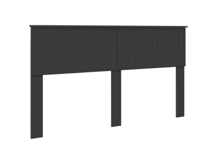 KKgypkn Modernes Kopfteil Schwarz Eichen-Optik 160 cm aus Holzwerkstoff