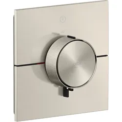 hansgrohe AXOR ShowerSelect ID Thermostat, Unterputz, eckig, 1 Verbraucher, 36757800, Farbe: Edelstahl-Optik