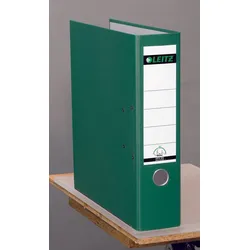 LEITZ Ordner Rückenbreite 8 cm DIN A4 Kunststoff grün
